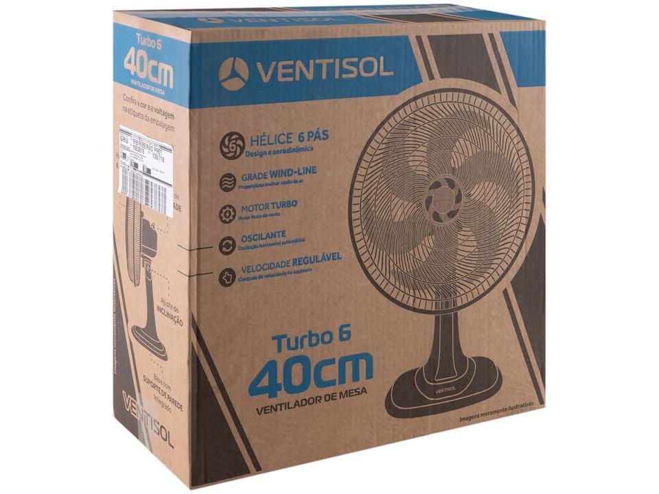 Ventilador de Mesa Ventisol Premium Turbo 6 - 7