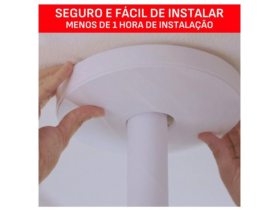 Ventilador de Teto com Controle Remoto Arno Branco 3 Pás 6 Velocidades Ultimate LED VL01 - 7
