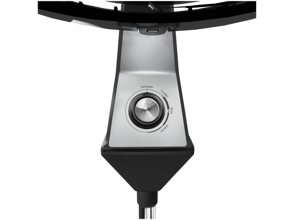 Ventilador Wap de Coluna Flow Turbo 50cm 8 Pás 3 Velocidades Preto e Cinza - 14