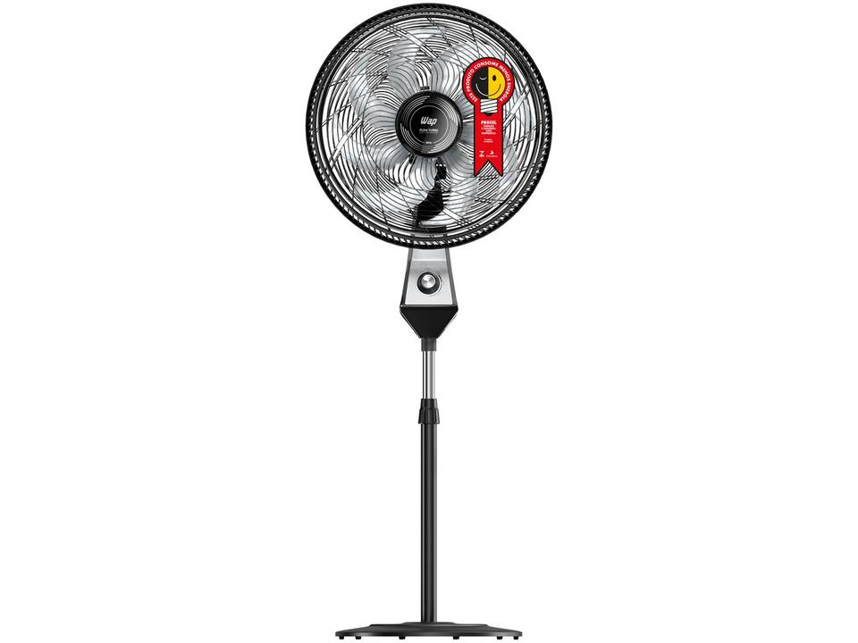 Ventilador Wap de Coluna Flow Turbo 50cm 8 Pás 3 Velocidades Preto e Cinza - 15