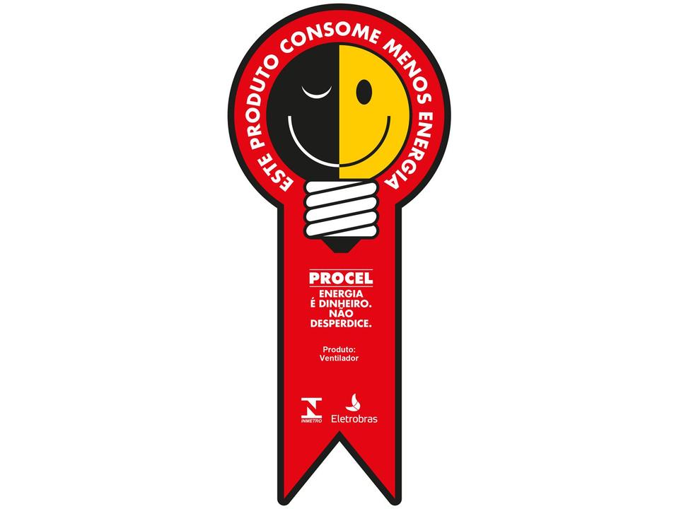 Ventilador Wap Flow Turbo 50cm 8 Pás 3 Velocidades Preto e Cinza - 19