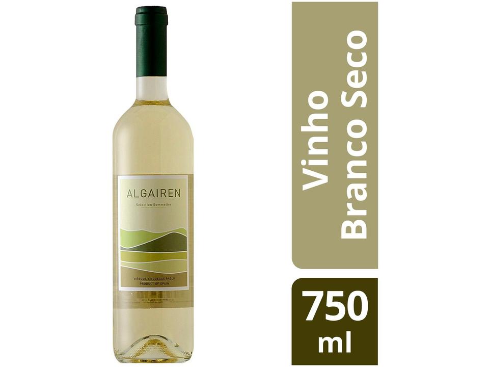 Vinho Branco Seco Bodegas Pablo Algairen 750ml - 1