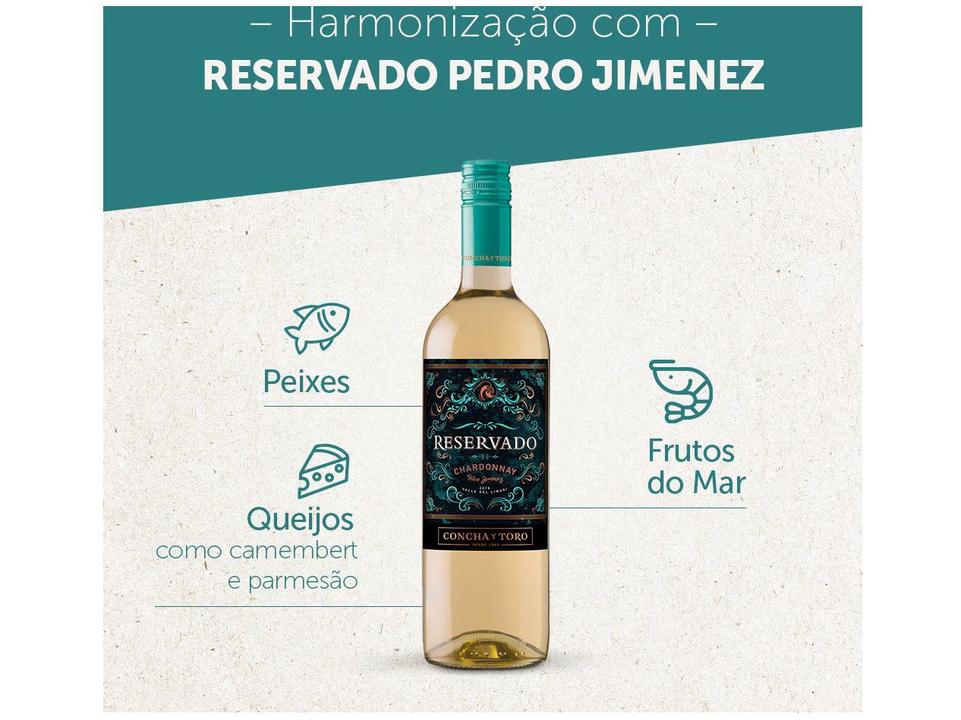 Vinho Branco Seco Concha y Toro Chardonnay Pedro - 5