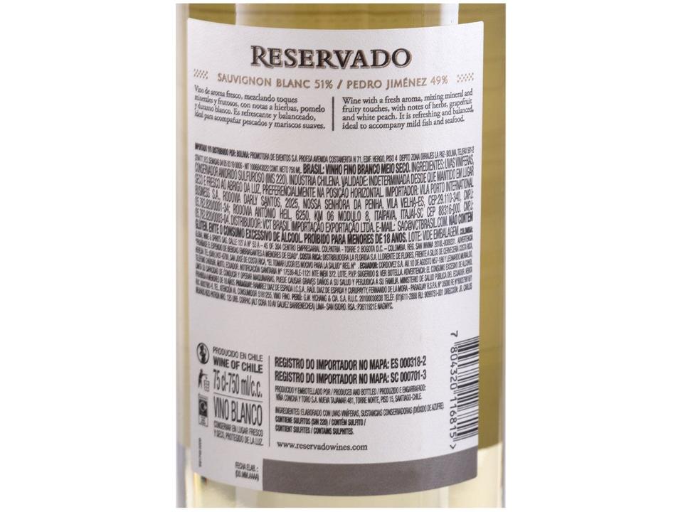 Vinho Branco Seco Concha y Toro Sauvignon Blanc - 3