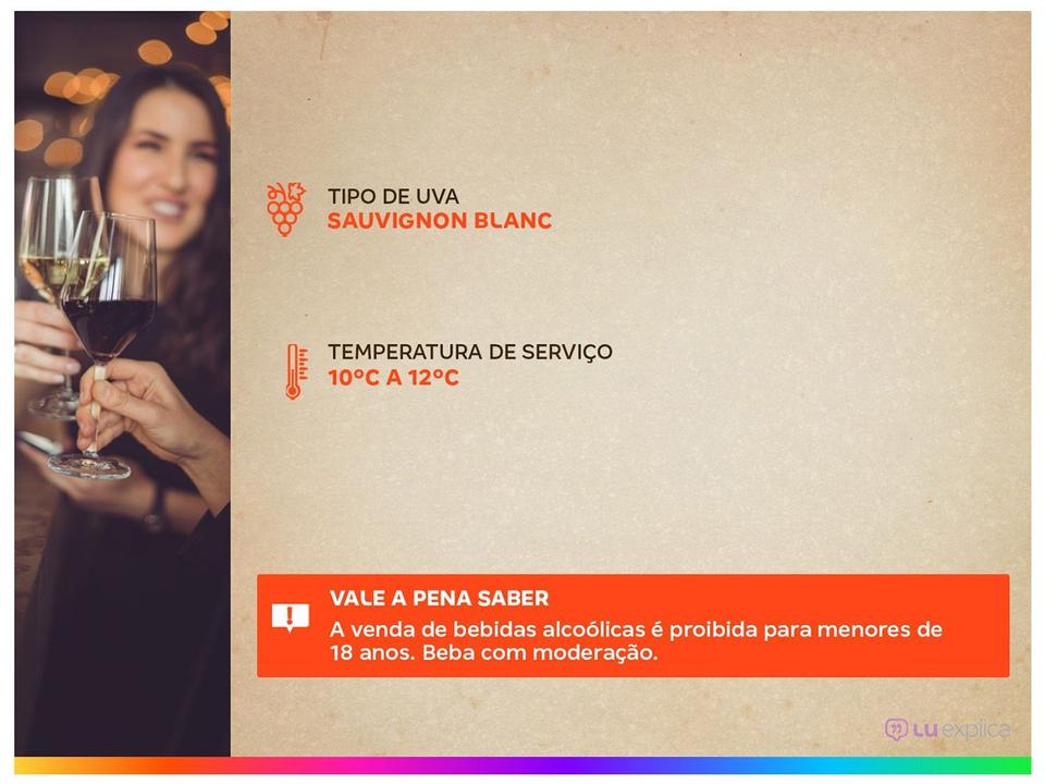 Vinho Branco Seco Gato Negro Sauvignon Blanc Chile 750ml - 3