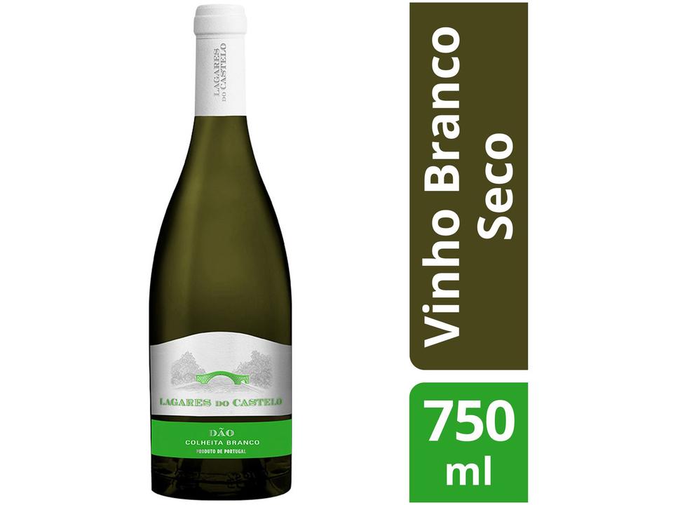 Vinho Branco Seco Lagares do Castelo Dão - 2019 Portugal 750ml - 1