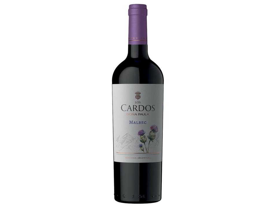 Vinho Branco Seco Los Cardos Doña Paula Chardonnay Argentino 750ml