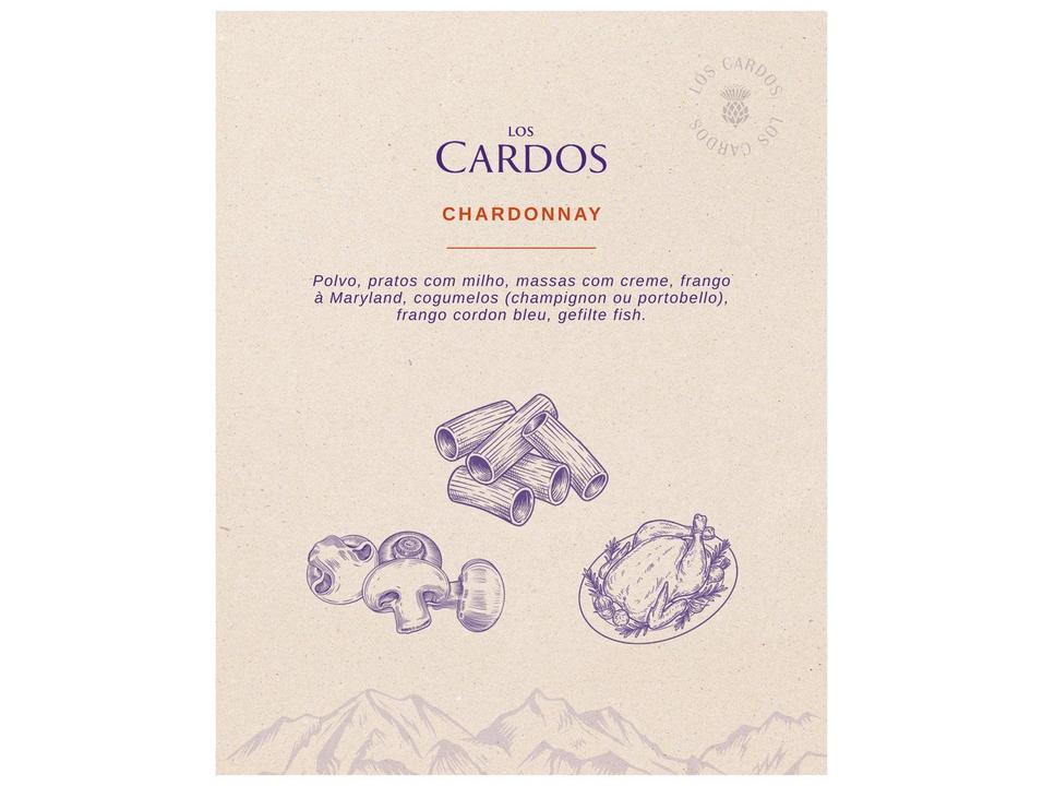Vinho Branco Seco Los Cardos Doña Paula Chardonnay Argentino 750ml - 3