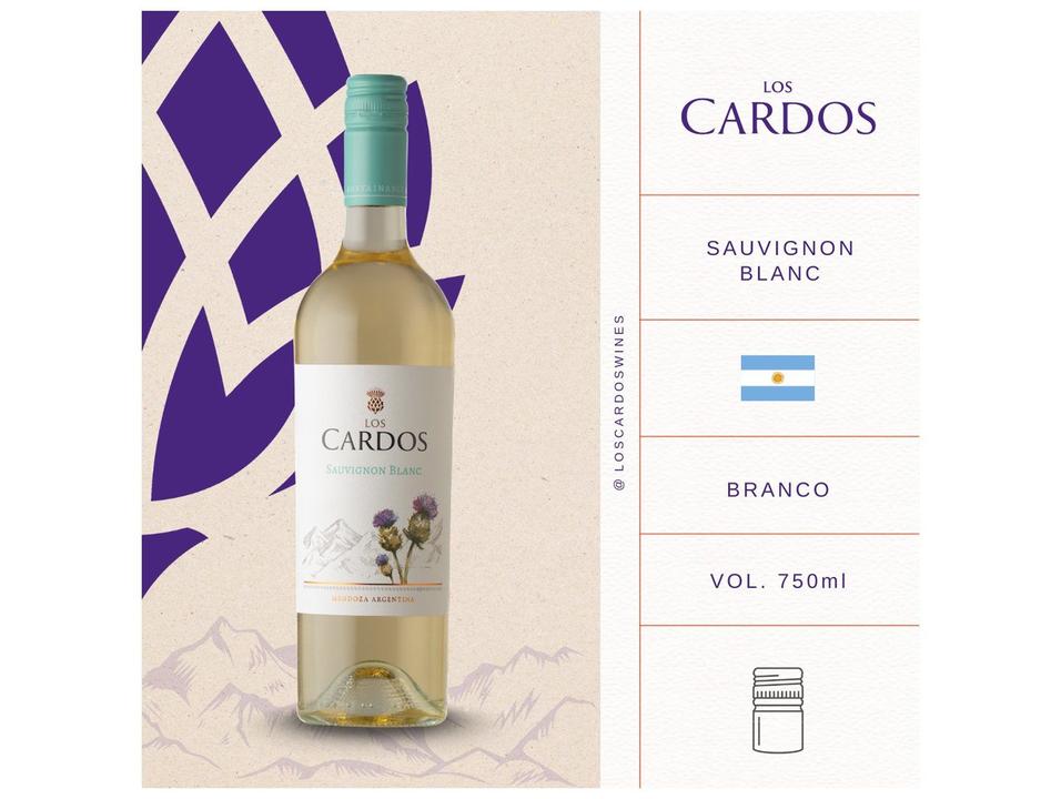 Vinho Branco Seco Los Cardos Doña Paula Sauvignon Blanc Argentino 750ml - 4