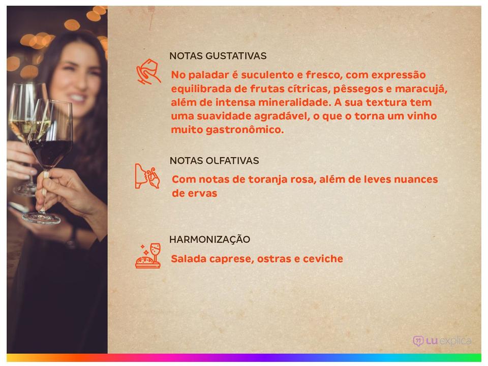 Vinho Branco Seco Santa Carolina Gran Reserva Sauvignon Blanc Chile 750ml - 4