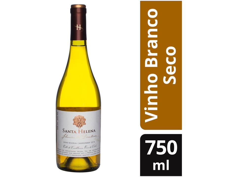 Vinho Branco Seco Santa Helena Gran Reserva Chardonnay 750ml - 1