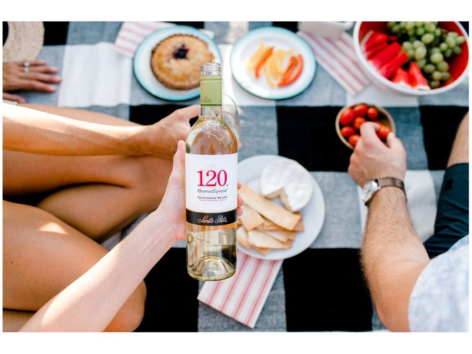 Vinho Branco Seco Santa Rita 120 Reserva Especial Chile 750ml - 2