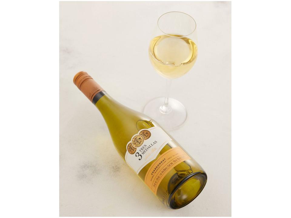 Vinho Branco Seco Santa Rita Tres Medallas Chile 750ml - 2