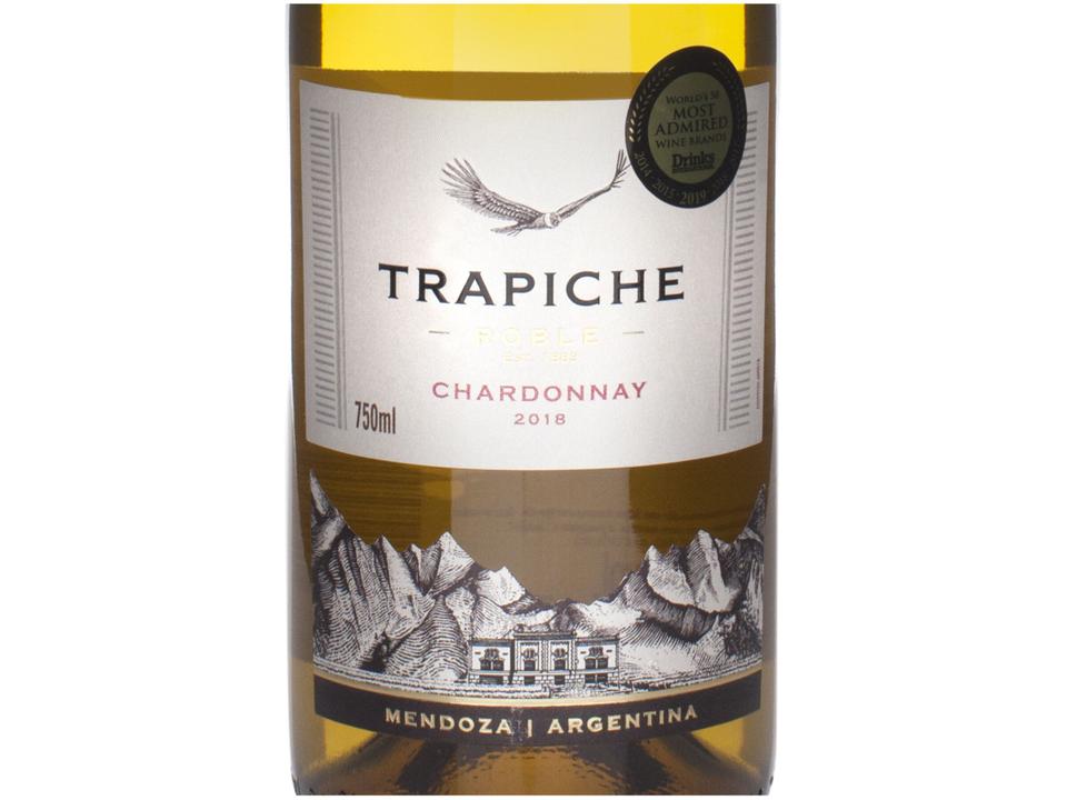 Vinho Branco Seco Trapiche Roble Chardonnay - 5