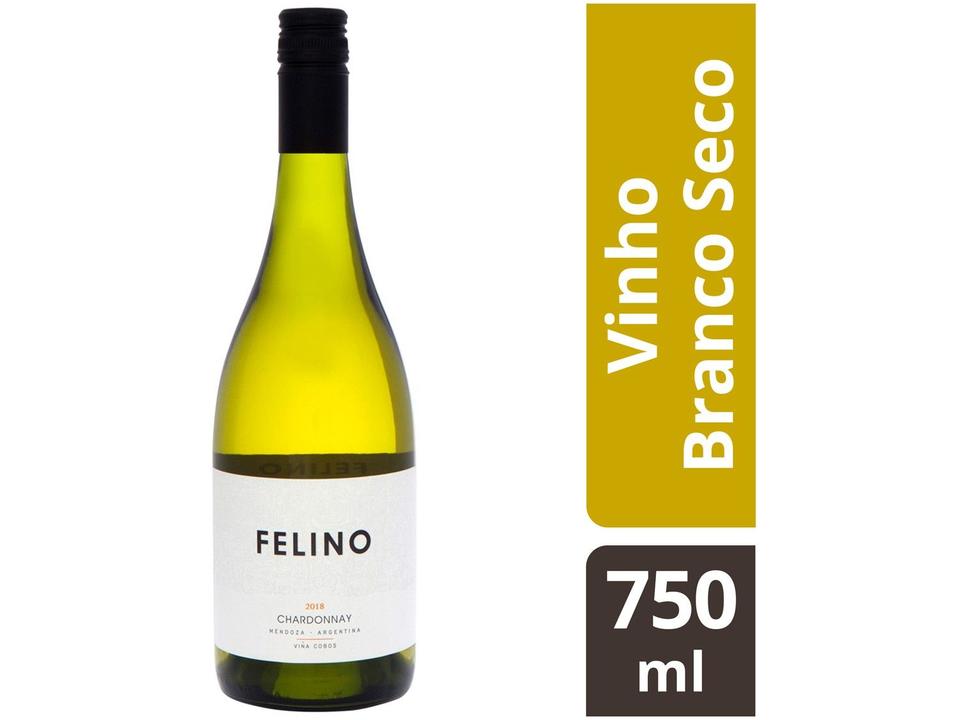 Vinho Branco Seco Viña Cobos Felino Chardonnay 750ml - 1