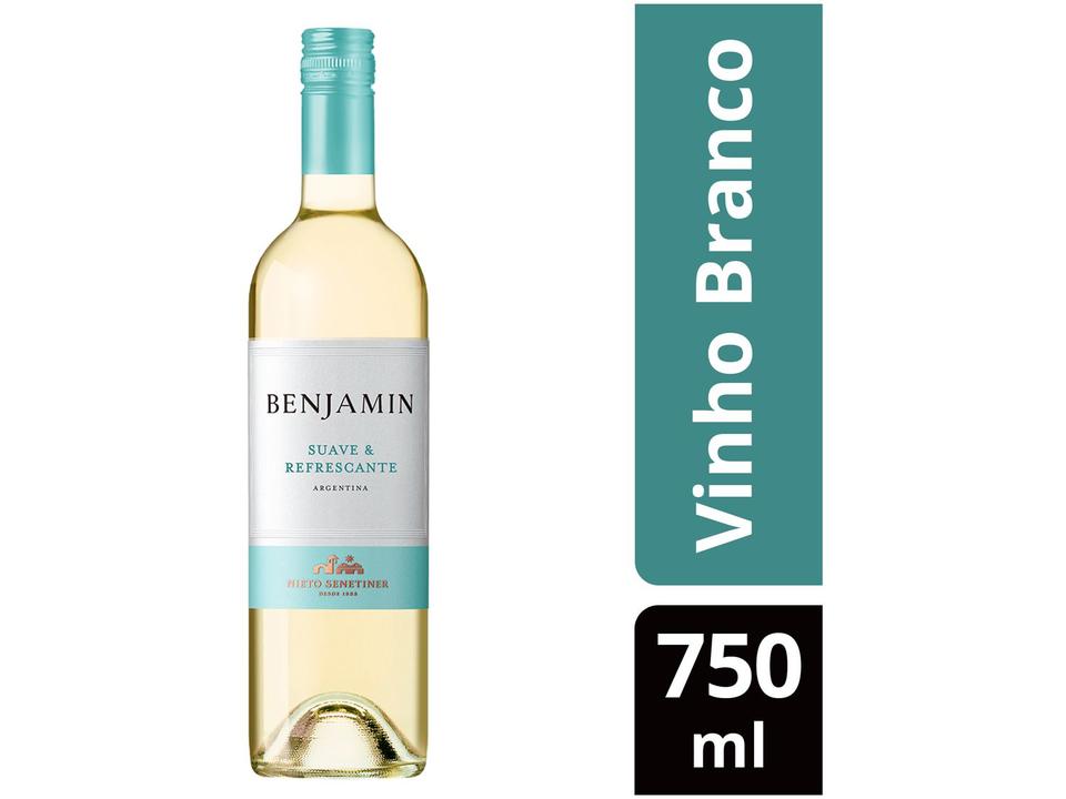 Vinho Branco Suave Nieto Senetiner Benjamin - Argentino 750ml - 1