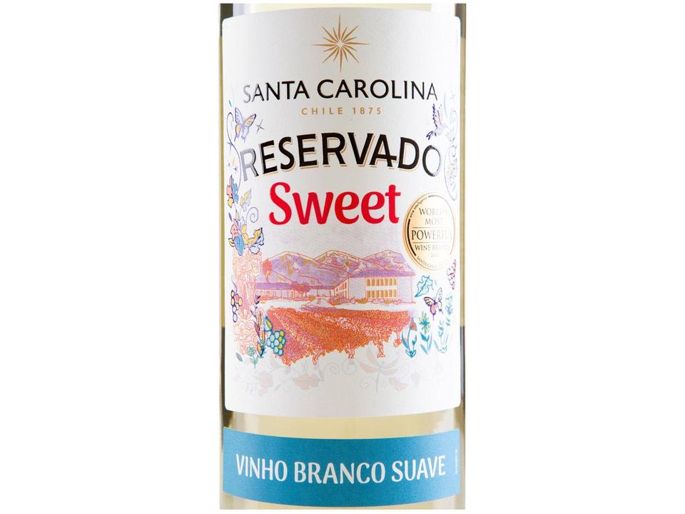 Vinho Branco Suave Santa Carolina Reservado Chile 750ml - 6