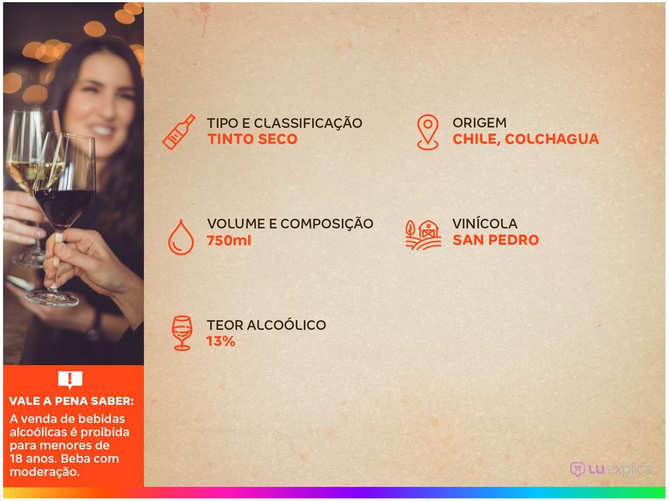 Vinho Chileno Tinto Seco Santa Helena Reservado - 2