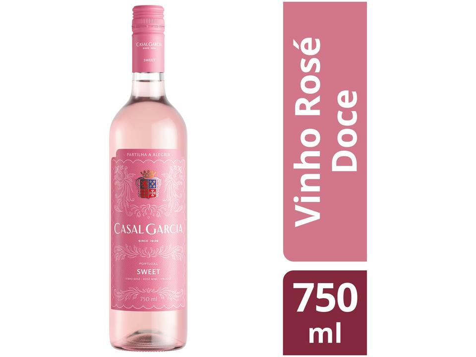Vinho Rose Doce Casal Garcia Sweet Portugal 750ml - 1