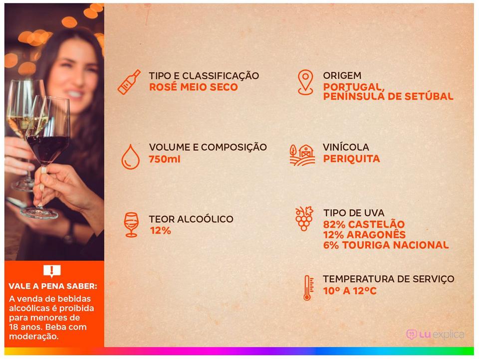 Vinho Rosé Meio Seco Periquita Portugal - 2