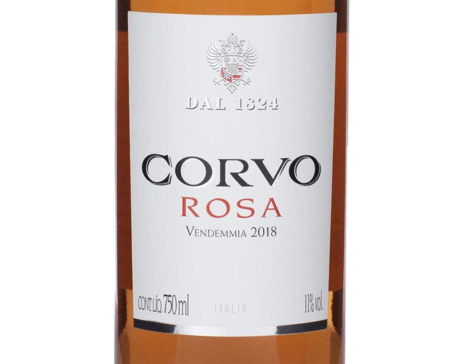 Vinho Rosé Seco Corvo Rosa - 5