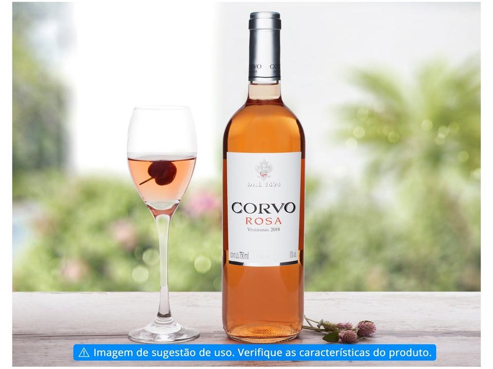 Vinho Rosé Seco Corvo Rosa - 3