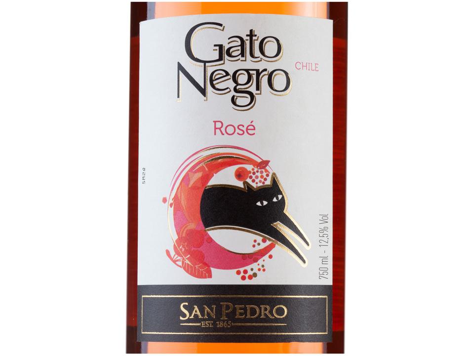 Vinho Rosé Seco Gato Negro Chile 2020 750ml - 2