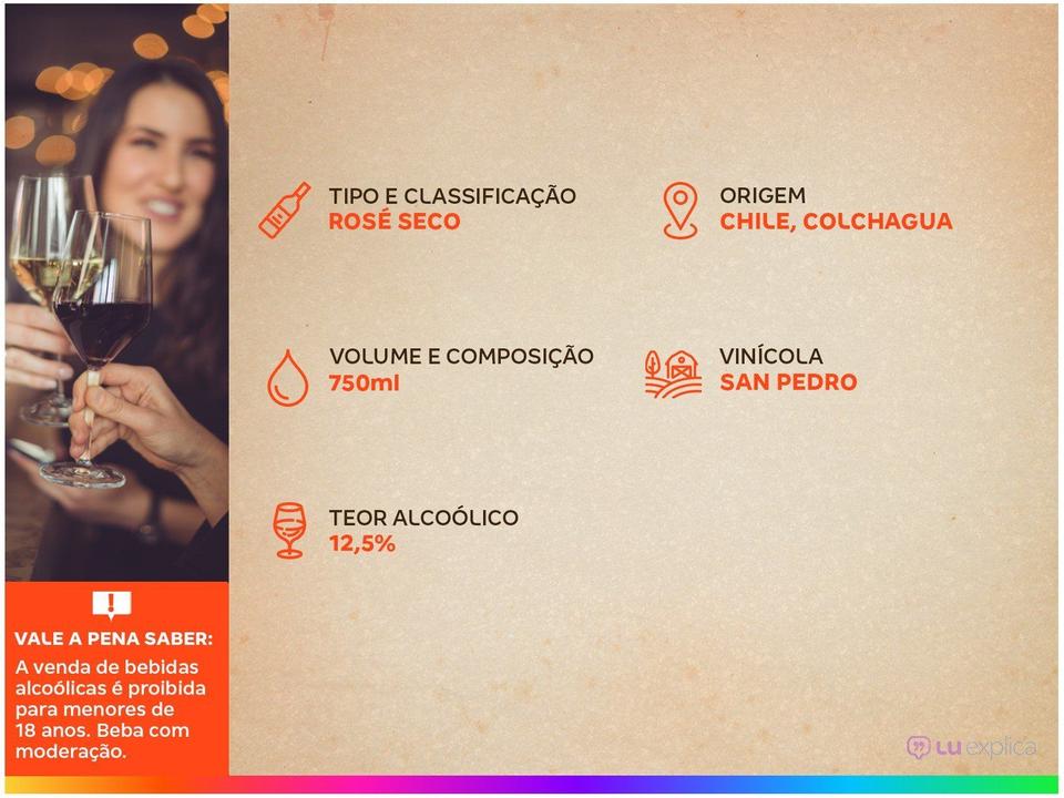Vinho Rosé Seco Santa Helena Reservado 750ml - 2
