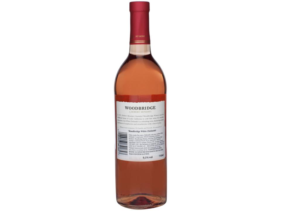 Vinho Rosé Seco Woodbridge White Zinfandel - 4
