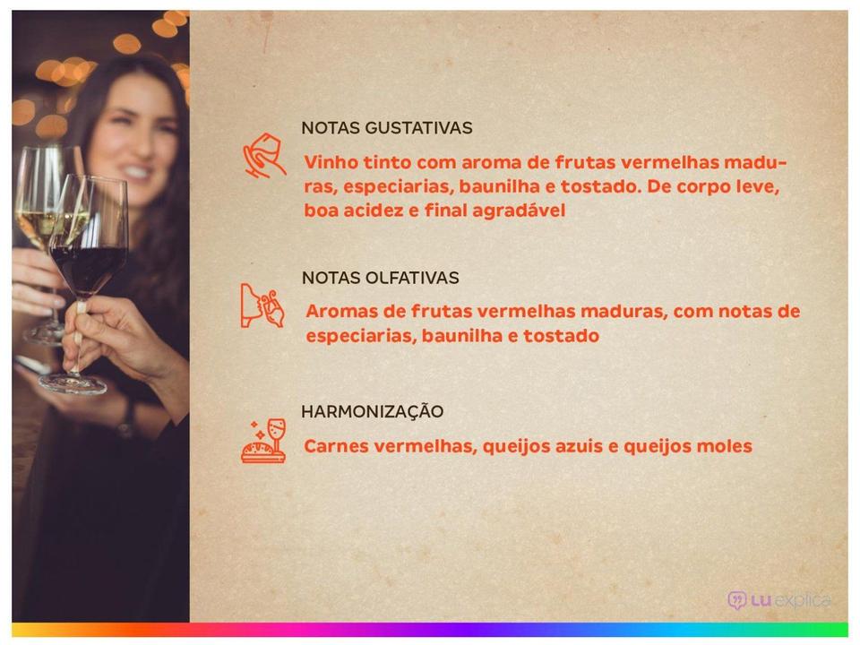 Vinho Tinto Meio Seco Santa Carolina Reservado Cabernet Sauvignon Chile 750ml - 4