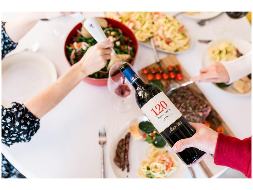 Vinho Tinto Seco 120 Reserva Especial Merlot Chile 750ml - 2