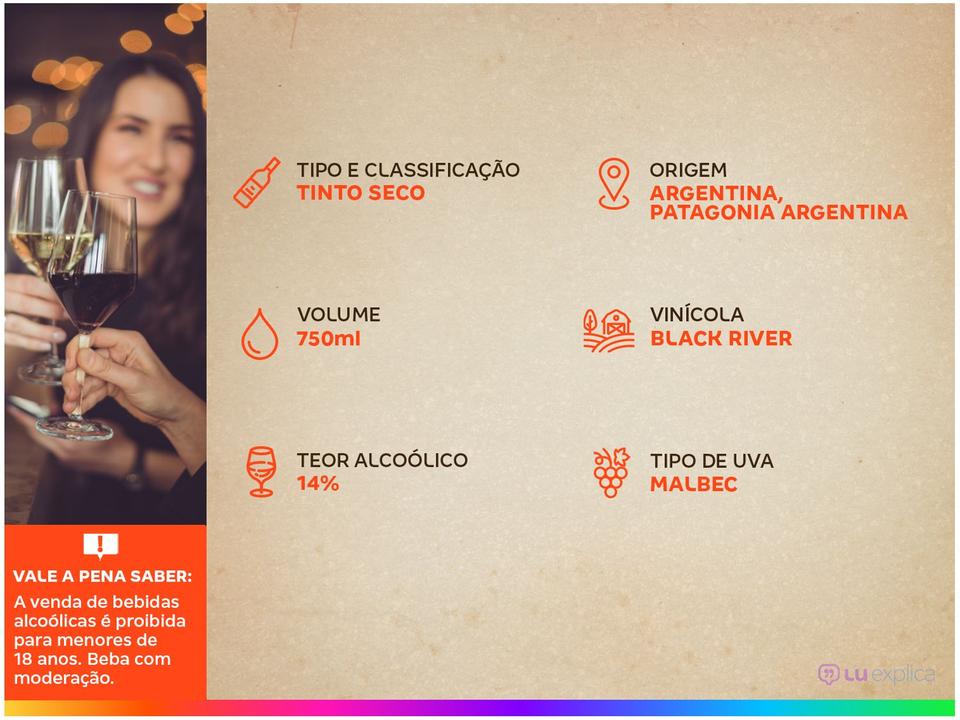 Vinho Tinto Seco Black River Reserva - 2
