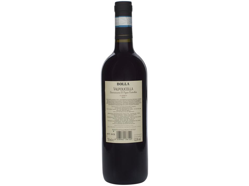 Vinho Tinto Seco Bolla Clássico Valpolicella - 750ml - 4
