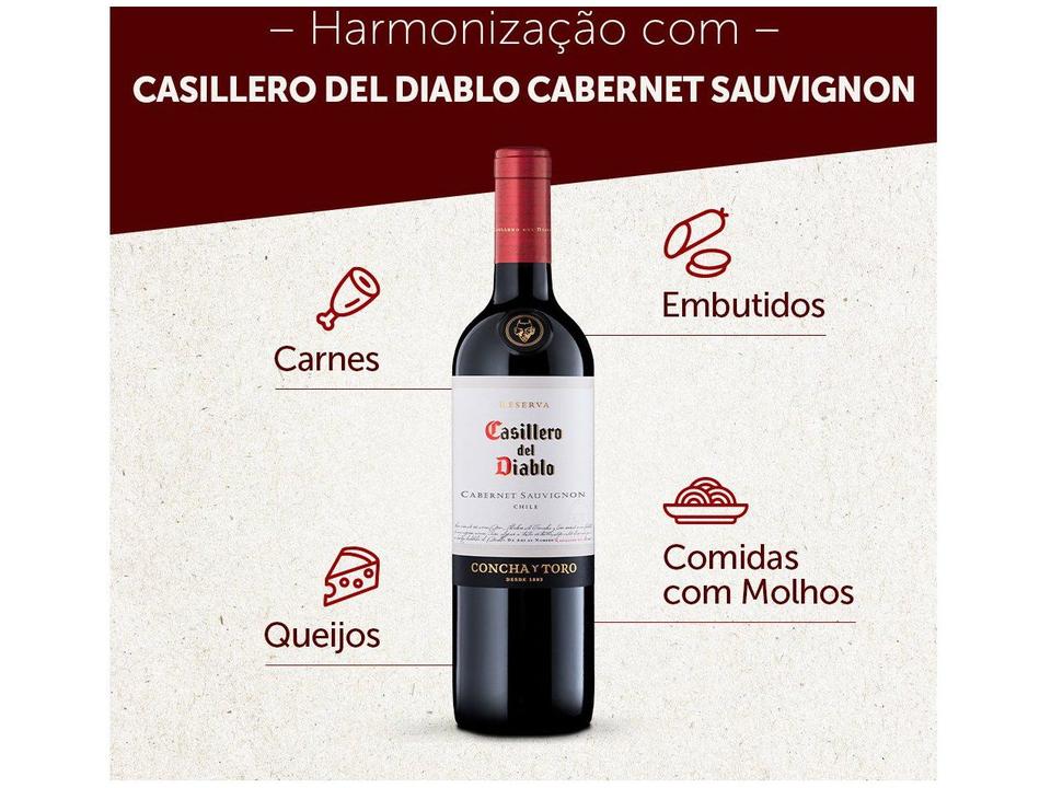 Vinho Tinto Seco Concha y Toro Reserva Cabernet - 5
