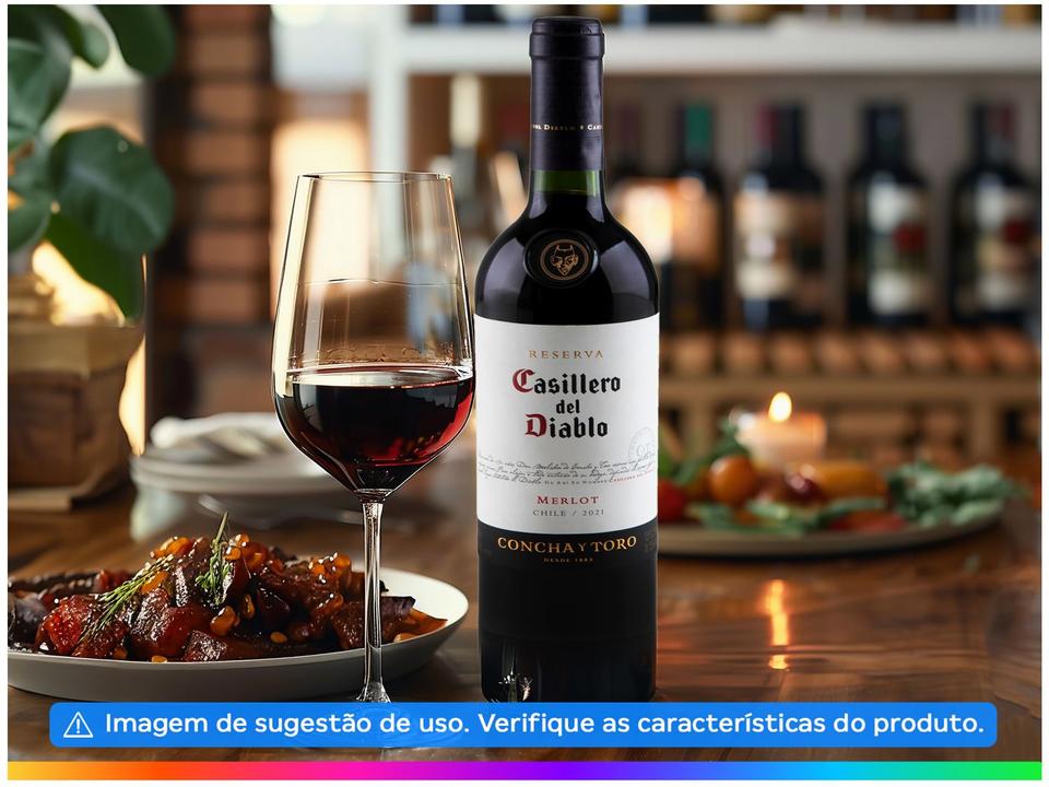 Vinho Tinto Seco Concha y Toro Reserva Casillero - 1