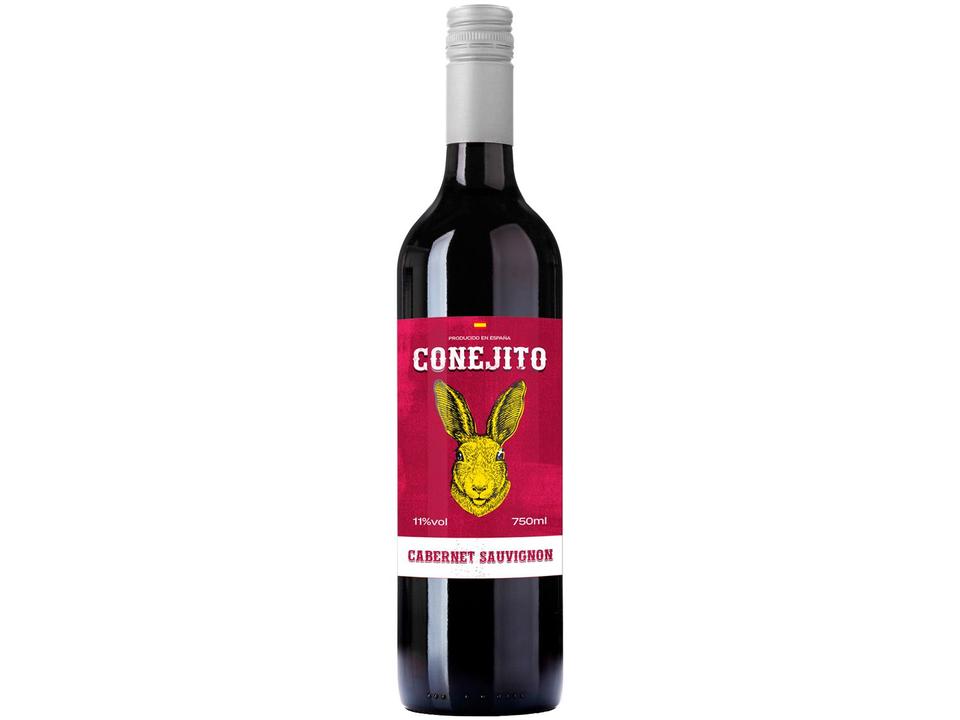Vinho Tinto Seco Conejito Cabernet Sauvignon - 2021 Espanha 750ml