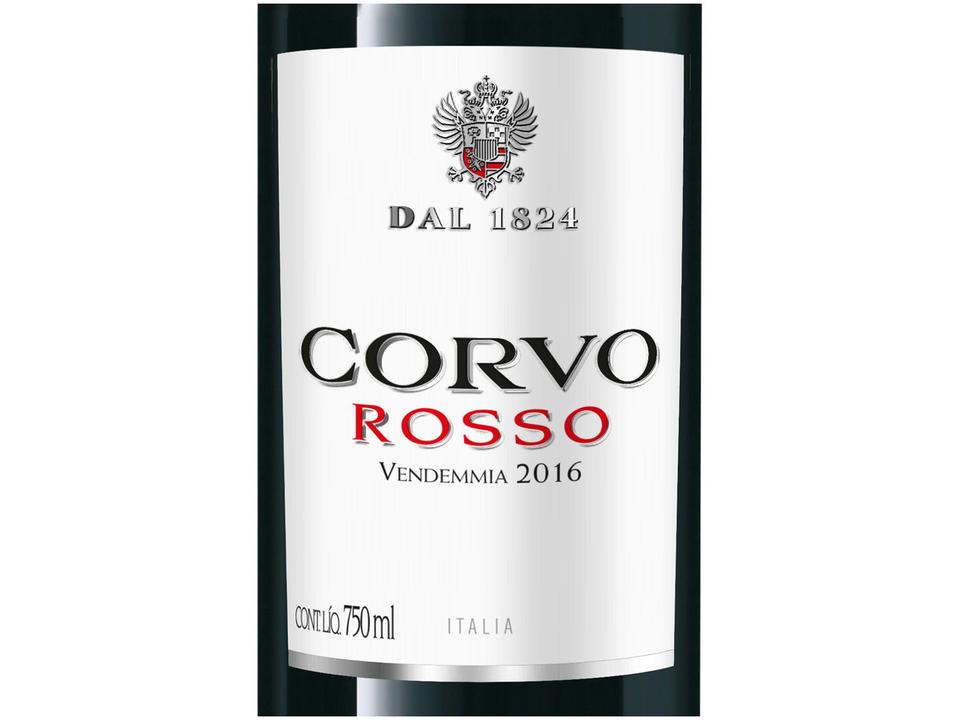 Vinho Tinto Seco Corvo Rosso - 750ml - 1