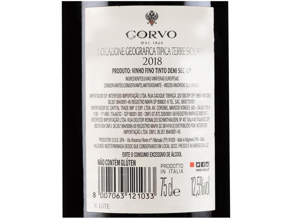 Vinho Tinto Seco Corvo Rosso - 3