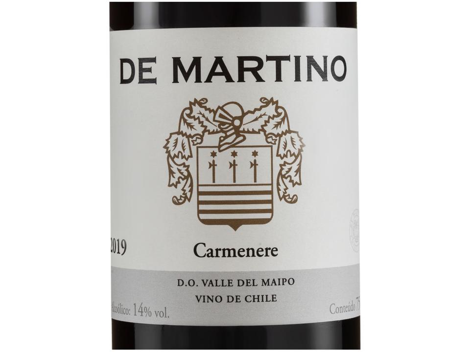 Vinho Tinto Seco De Martino Premium Chile 750ml - 2