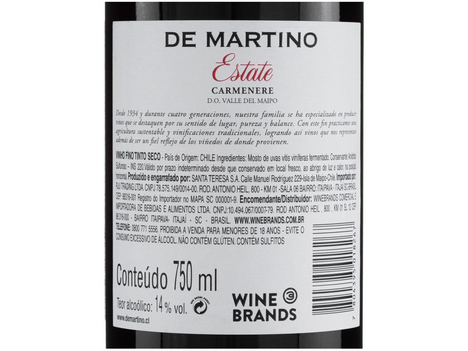 Vinho Tinto Seco De Martino Premium Estate Reserva - 2