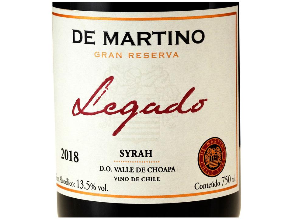 Vinho Tinto Seco De Martino Premium Legado Gran - 2