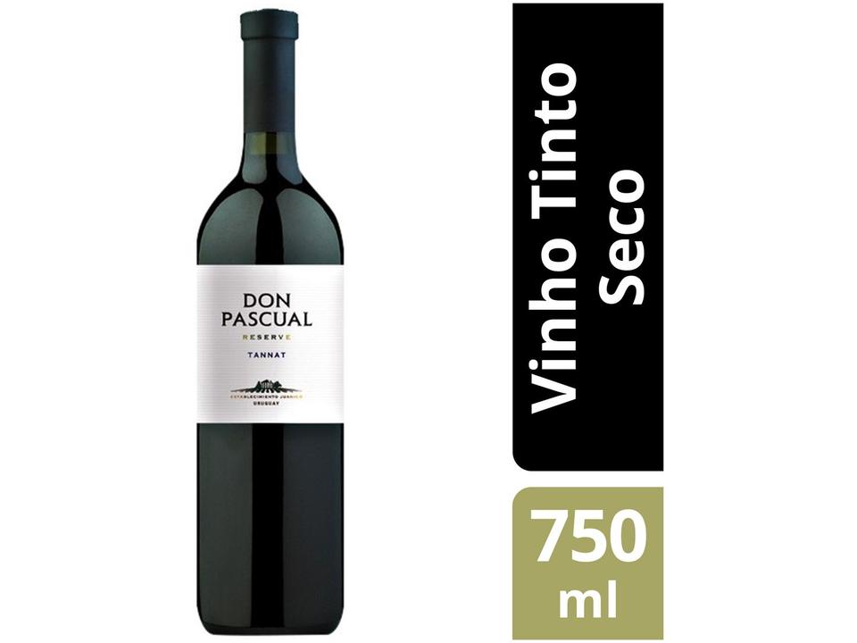 Vinho Tinto Seco Don Pascual Reserve Tannat - Uruguai 750ml - 1