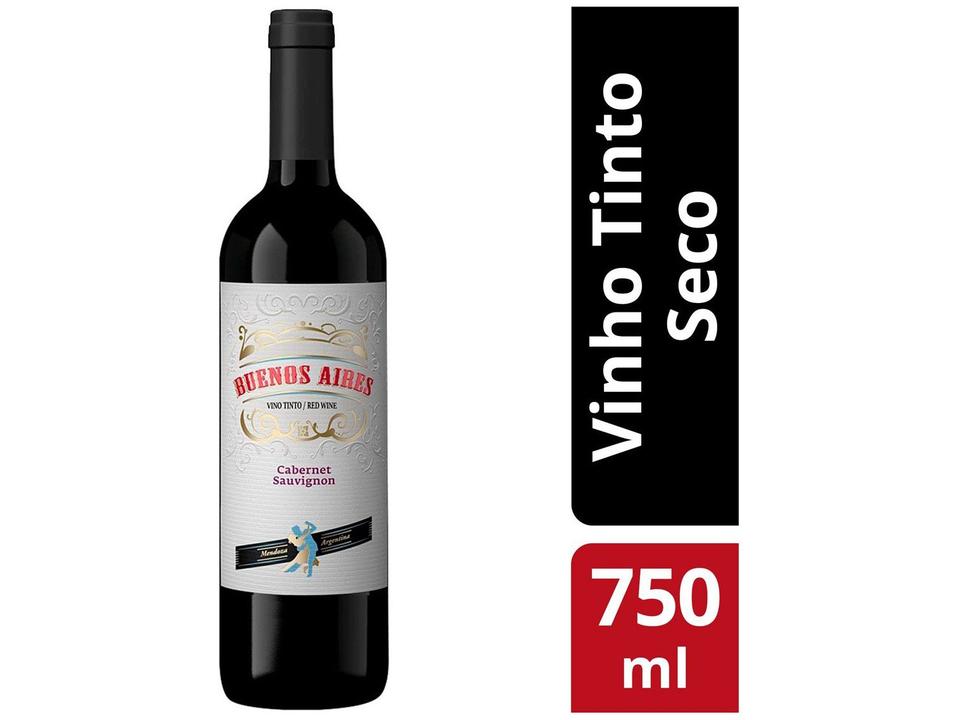 Vinho Tinto Seco Fecovita Buenos Aires Cabernet Sauvignon Argentina 750ml - 1