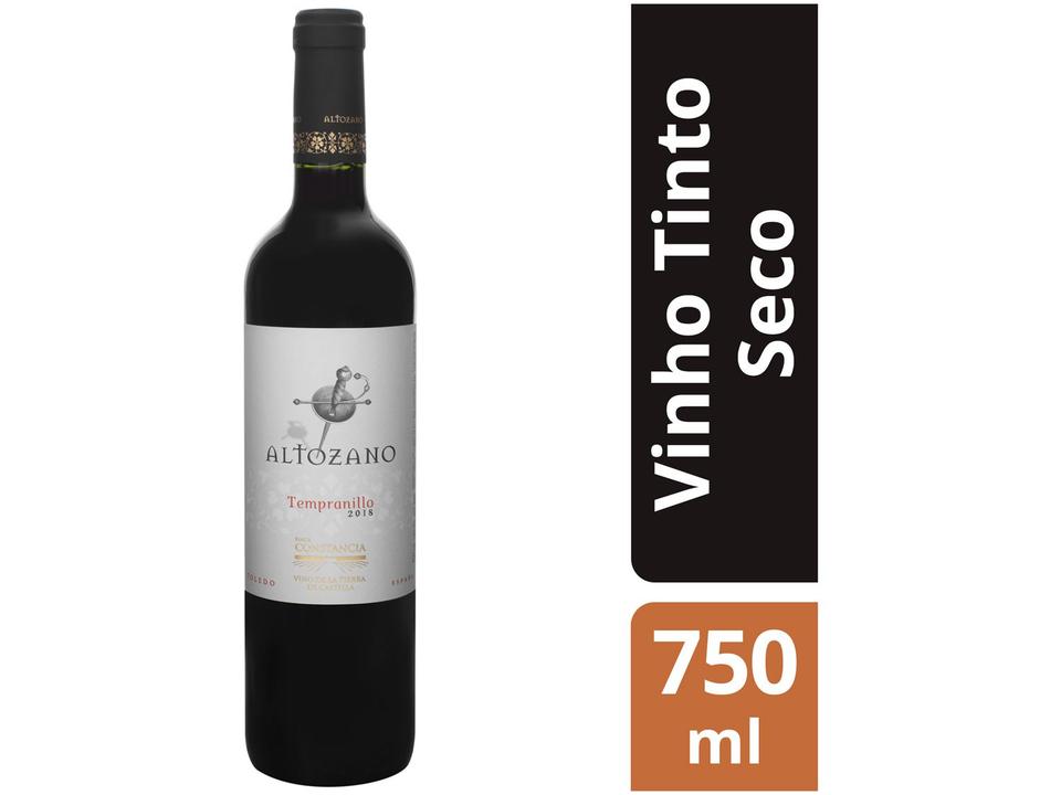 Vinho Tinto Seco Finca Constancia Altozano - Tempranillo 750ml - 1