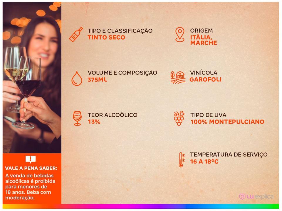 Vinho Tinto Seco Garofoli Piancarda 375ml - 2