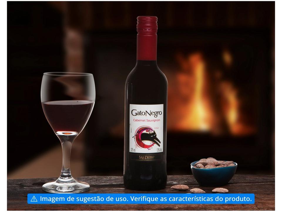 Vinho Tinto Seco Gato Negro Cabernet Sauvignon 375ml - 4