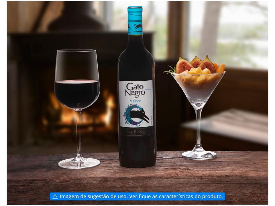 Vinho Tinto Seco Gato Negro Malbec 2014 - 750ml - 4