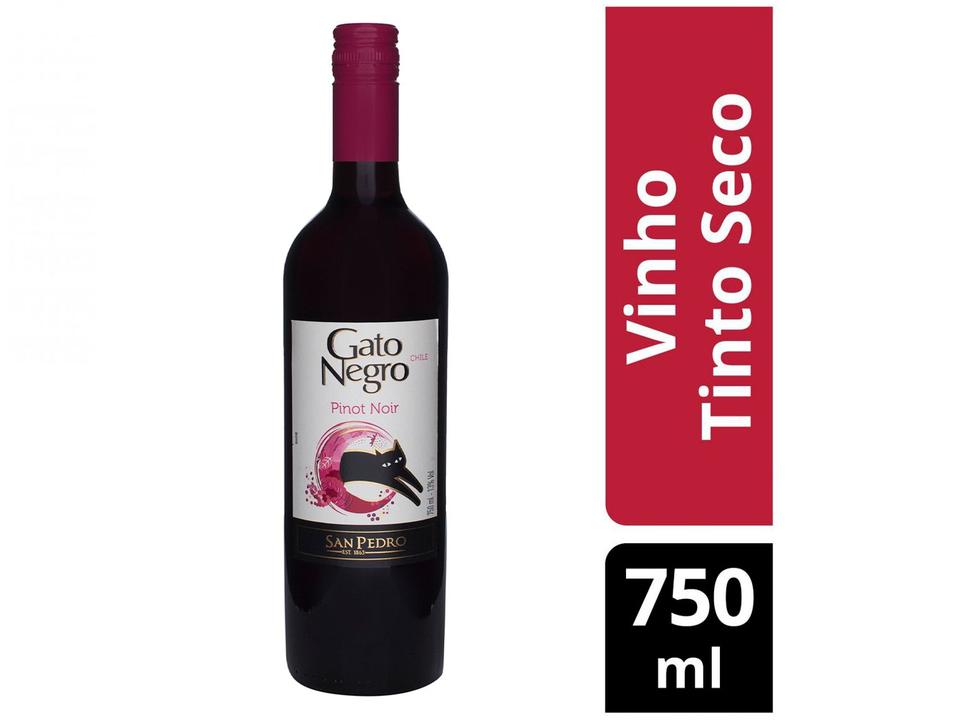 Vinho Tinto Seco Gato Negro Pinot Noir - 1