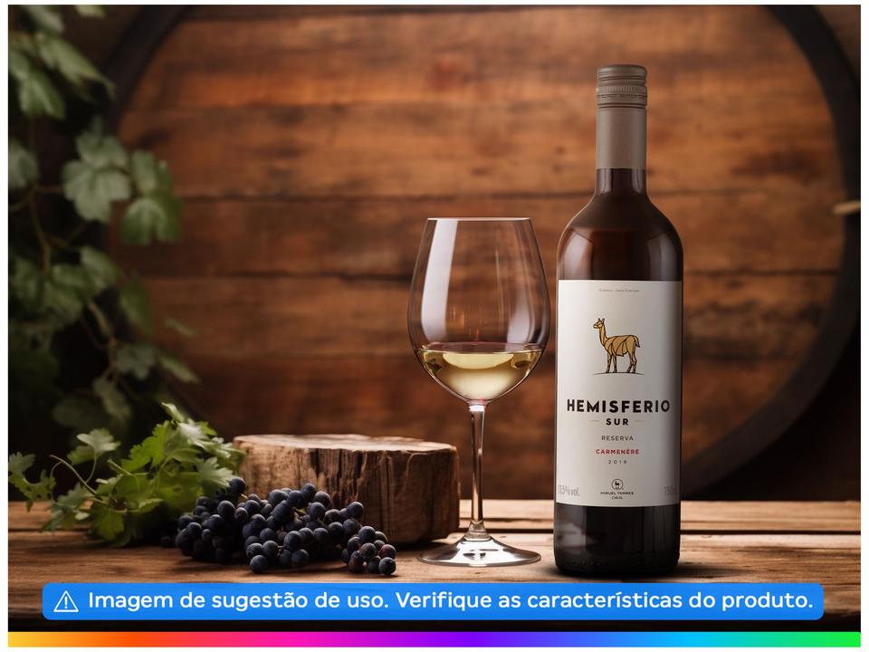 Vinho Tinto Seco Hemisferio Reserva Carmenère - 5