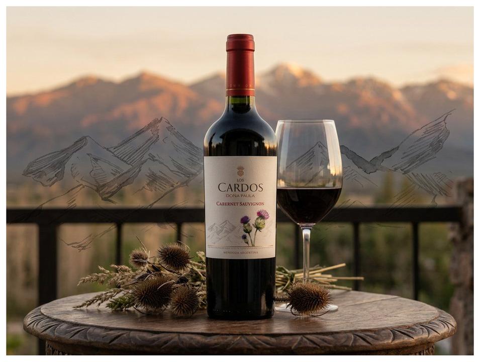 Vinho Tinto Seco Los Cardos Doña Paula Cabernet Sauvignon Argentino 750ml - 2